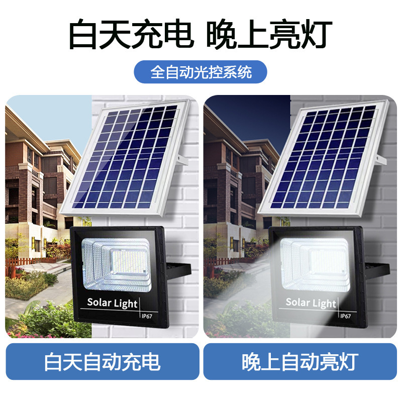 Прожектор на солнечной батарее оптом из Китая — фотография 3