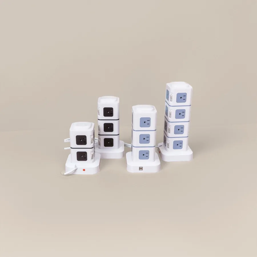 Удлинитель с USB и кабелем 3 м оптом из Китая — фотография 2