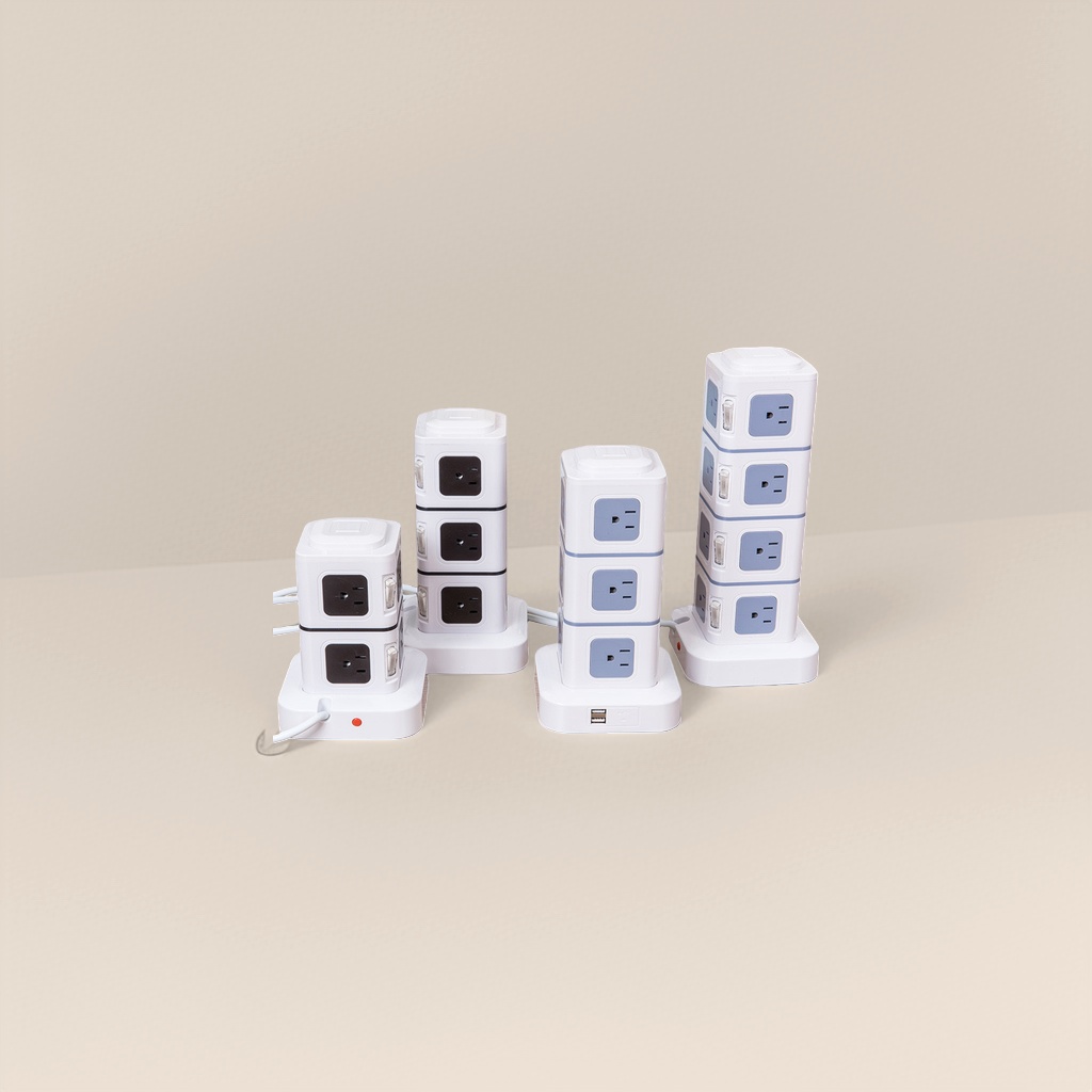 Удлинитель с USB и кабелем 3 м оптом из Китая — фотография 3