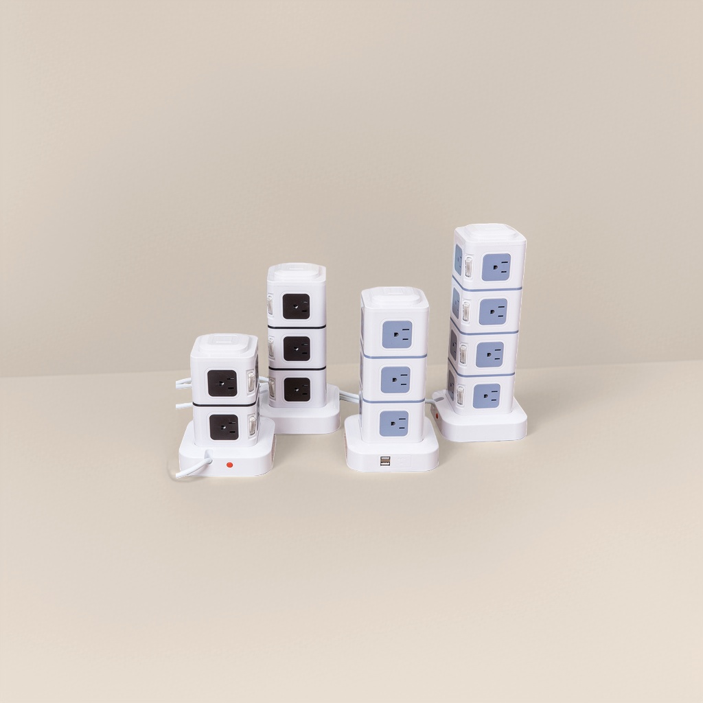 Удлинитель с USB и кабелем 3 м оптом из Китая — фотография 5