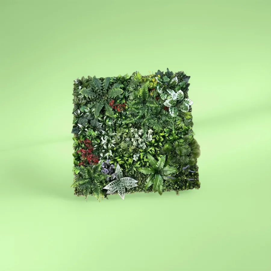 Панель-стена из искусственной зелени оптом из Китая — фотография 2