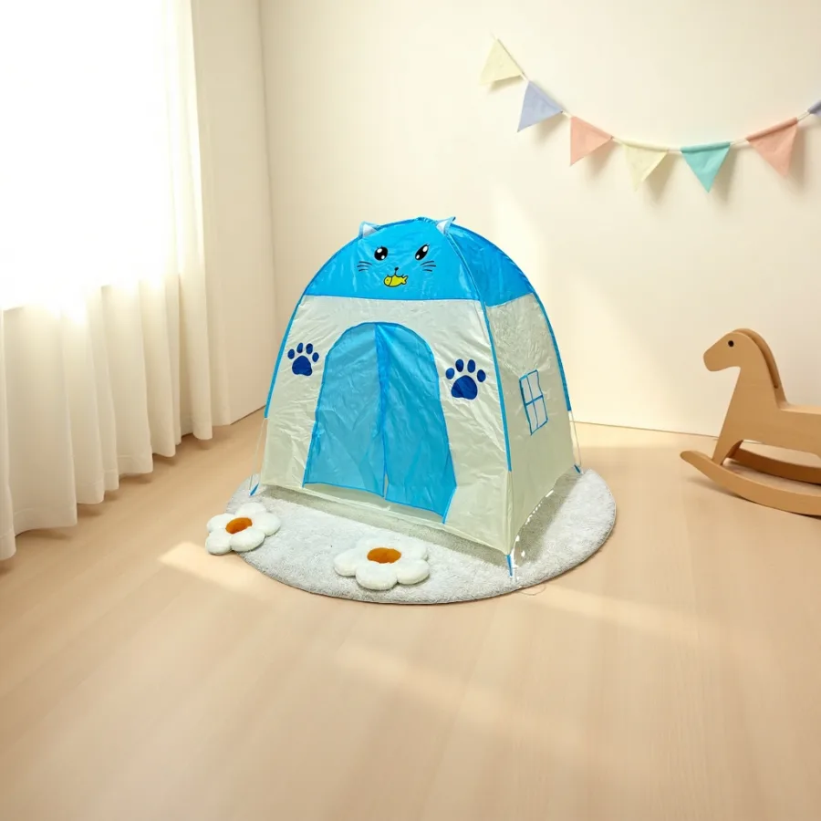 Палатка игровая детская «Котик» оптом из Китая — фотография 2