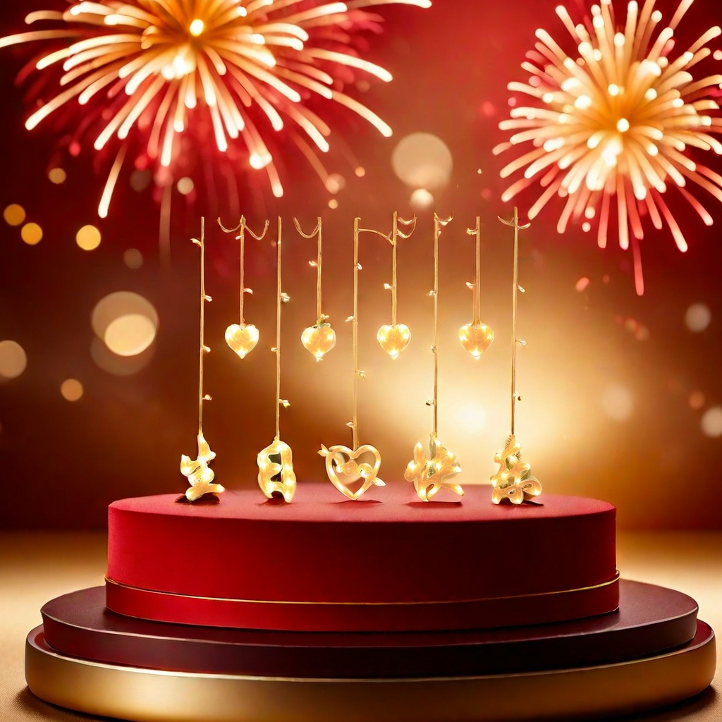 Гирлянда «Happy Birthday» с сердечками оптом из Китая — фотография 3