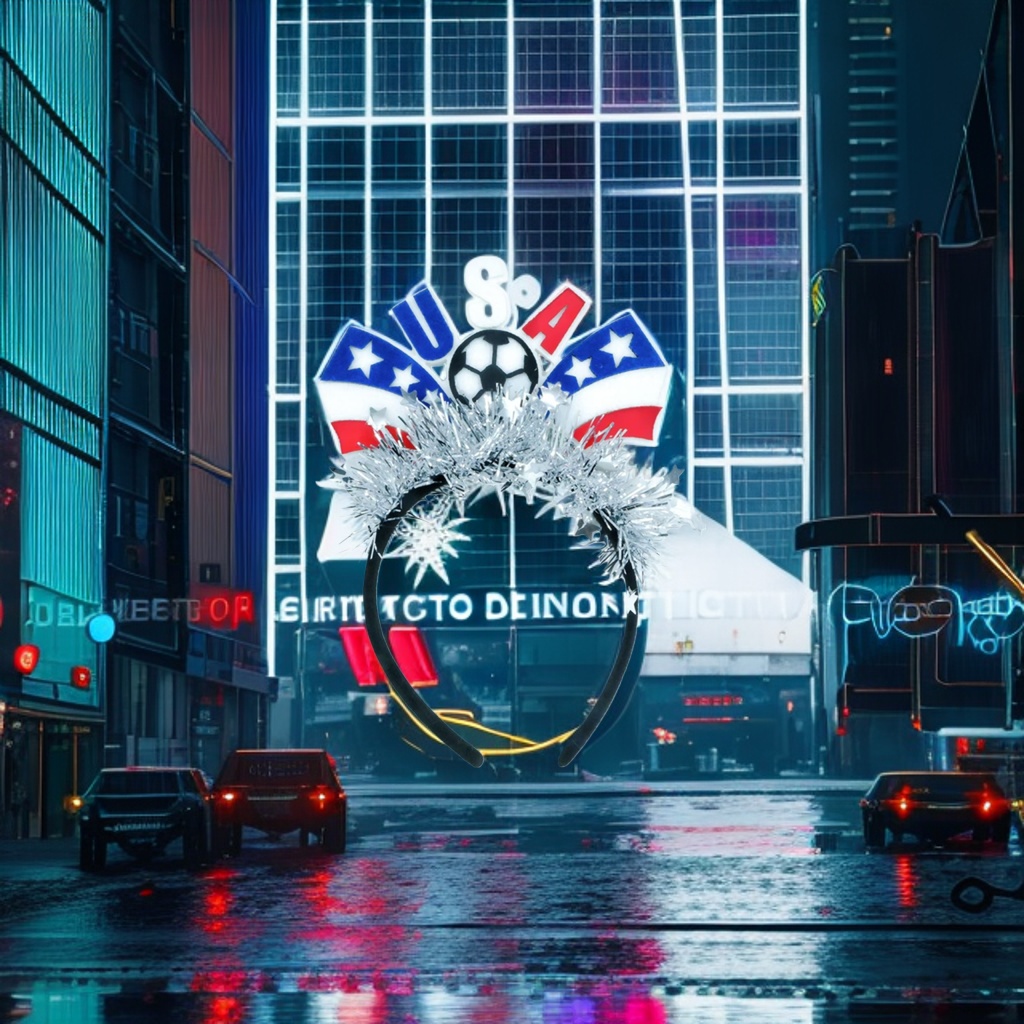 Повязка для волос с пайетками и бантом оптом из Китая — фотография 4