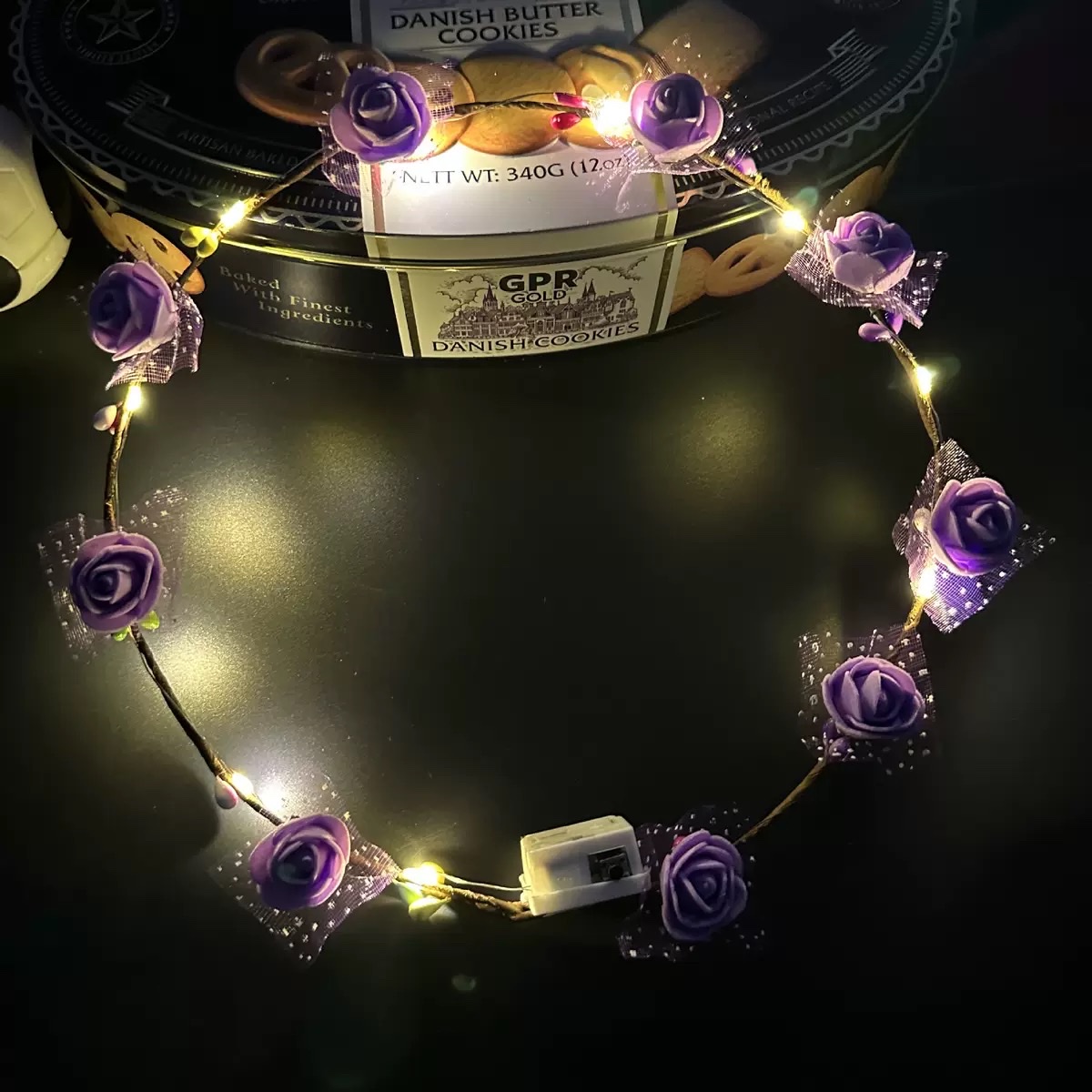 Светодиодное кольцо-цветок для фотозоны оптом из Китая — фотография 5