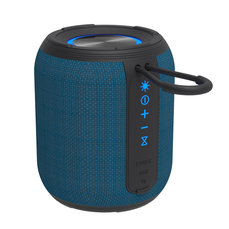 Колонка Bluetooth водозащищённая синяя оптом из Китая — фотография 2
