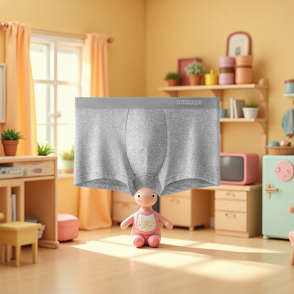 Трусы-боксеры мужские из модала оптом из Китая — фотография 4