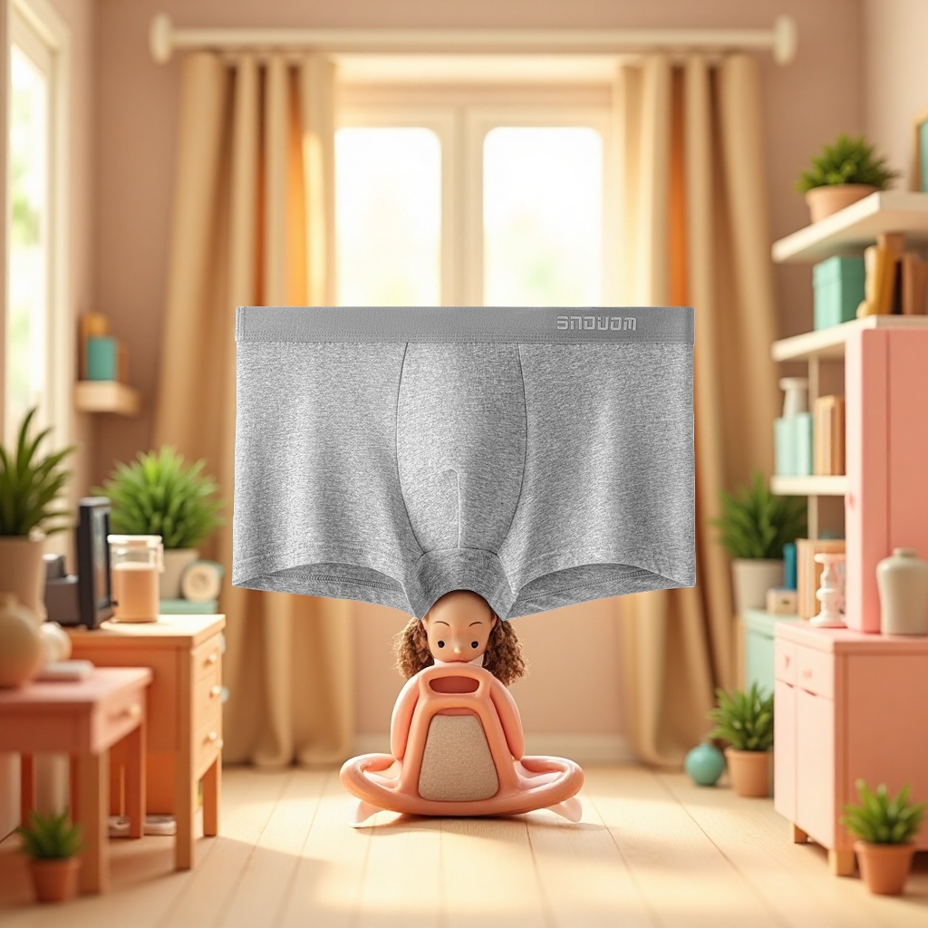 Трусы-боксеры мужские из модала оптом из Китая — фотография 5