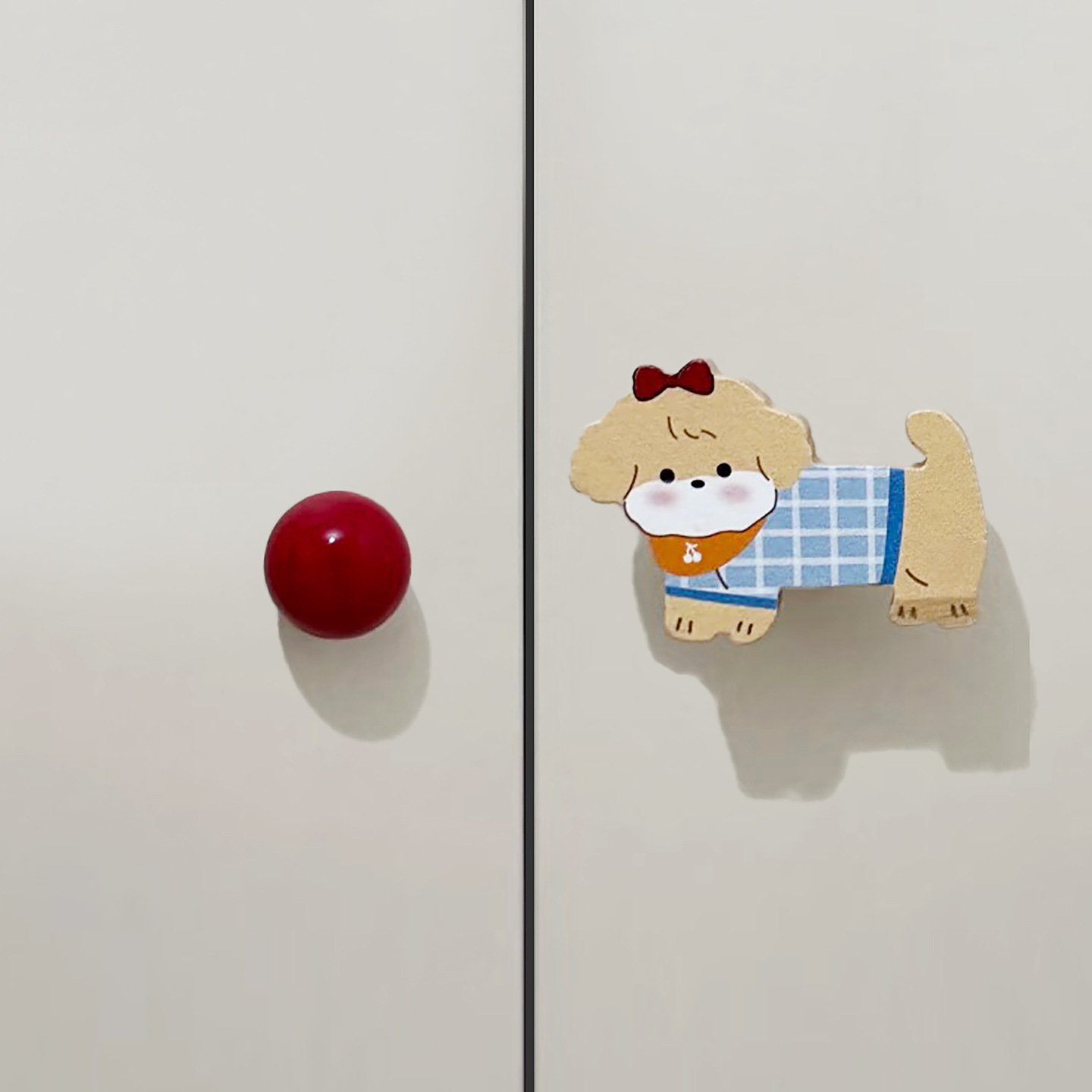 Ручка мебельная детская с фигуркой животного оптом из Китая — фотография 4