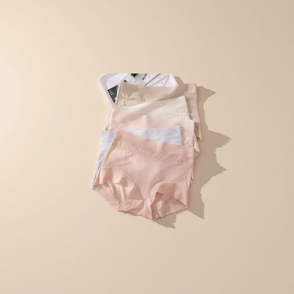 Бюстгальтер хлопковый с кружевом без косточек оптом из Китая — фотография 5