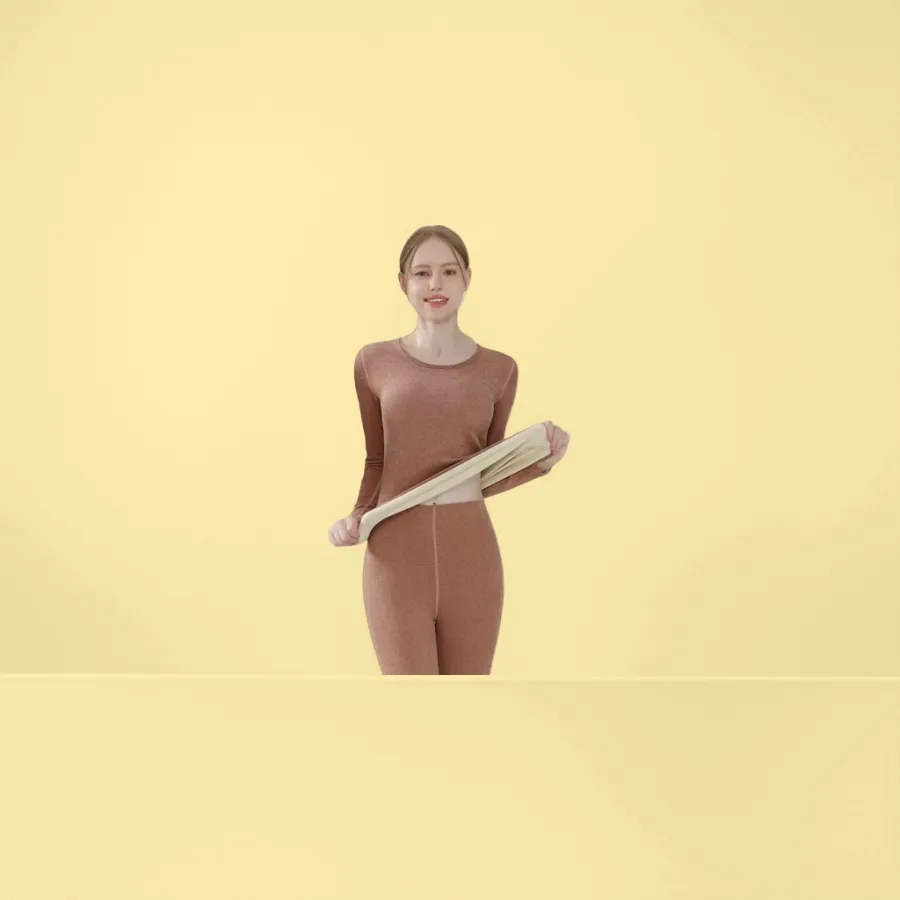 Кофта тёплая женская с длинным рукавом, розовая оптом из Китая — фотография 2