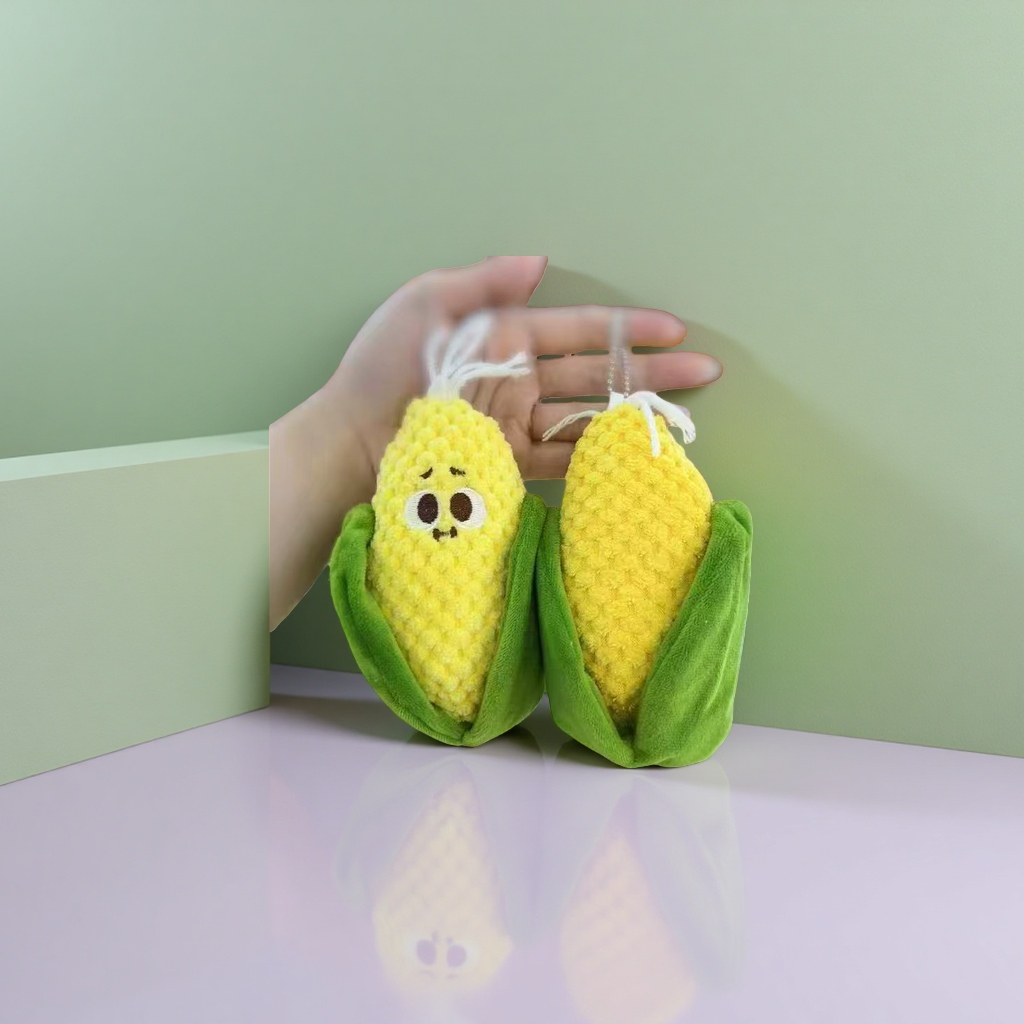 Мягкая игрушка-подушка «Кукуруза» оптом из Китая — фотография 4