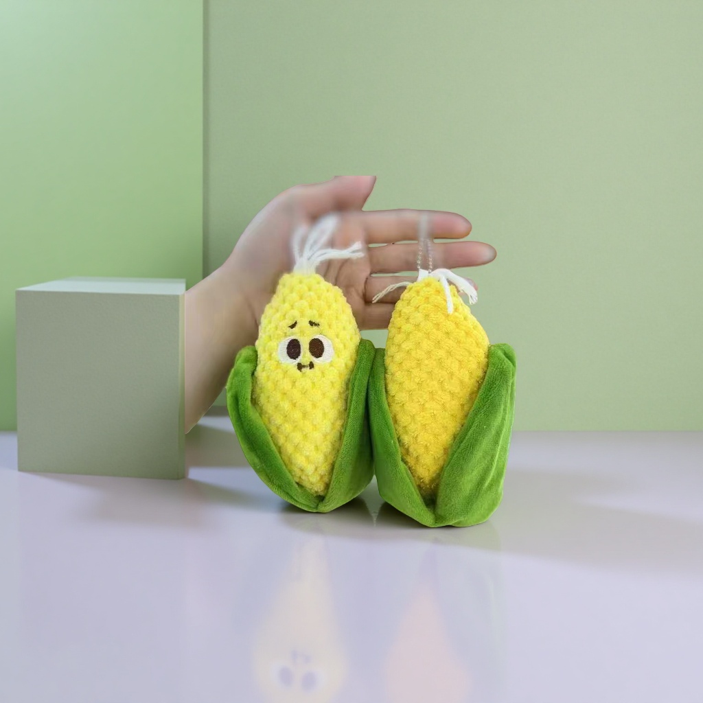 Мягкая игрушка-подушка «Кукуруза» оптом из Китая — фотография 5