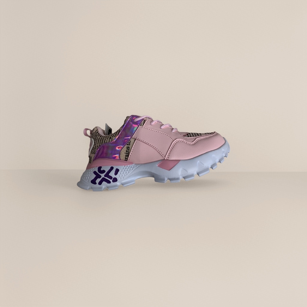 Кроссовки женские розовые для бега оптом из Китая — фотография 4