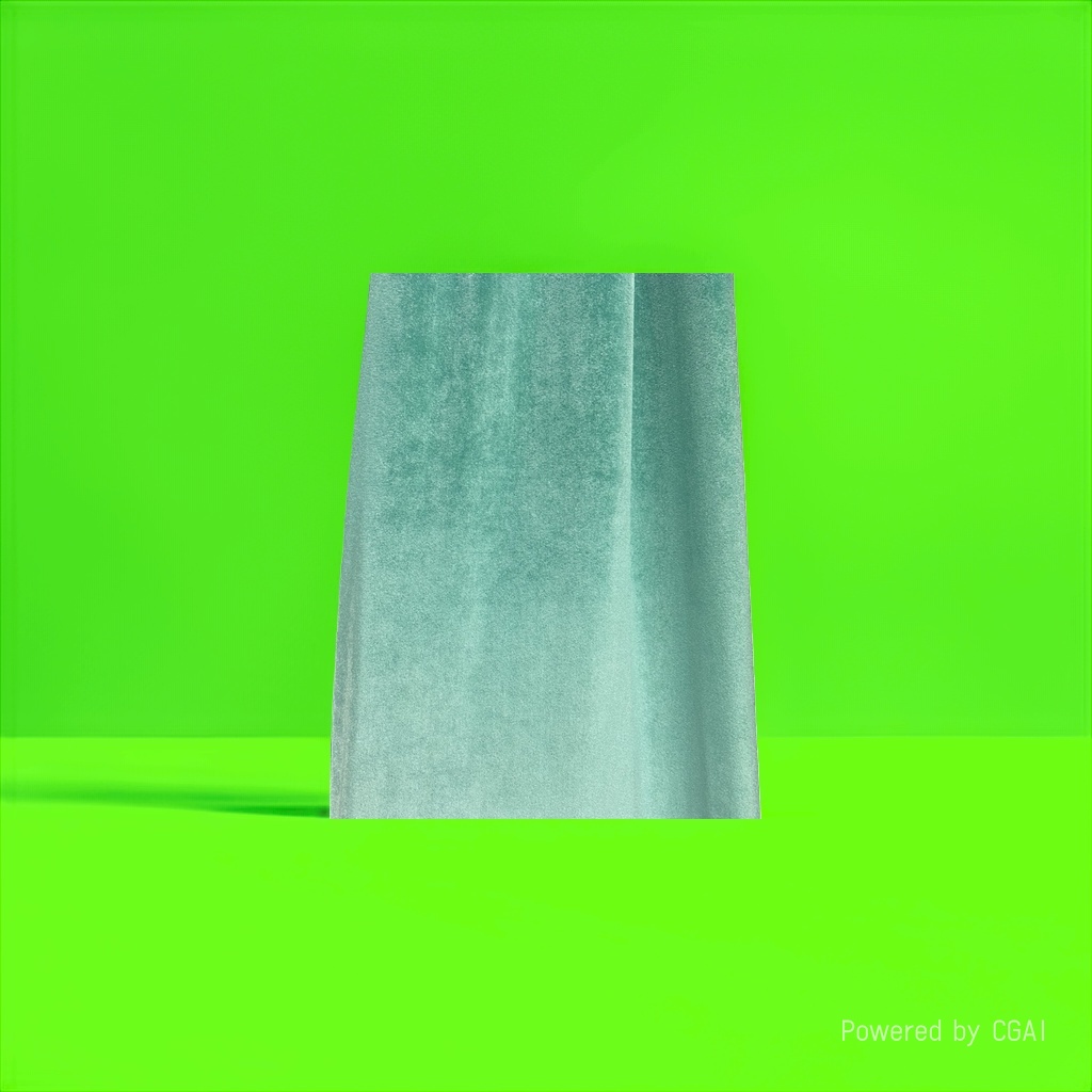 Ткань велюровая мягкая светло-зелёная оптом из Китая — фотография 5