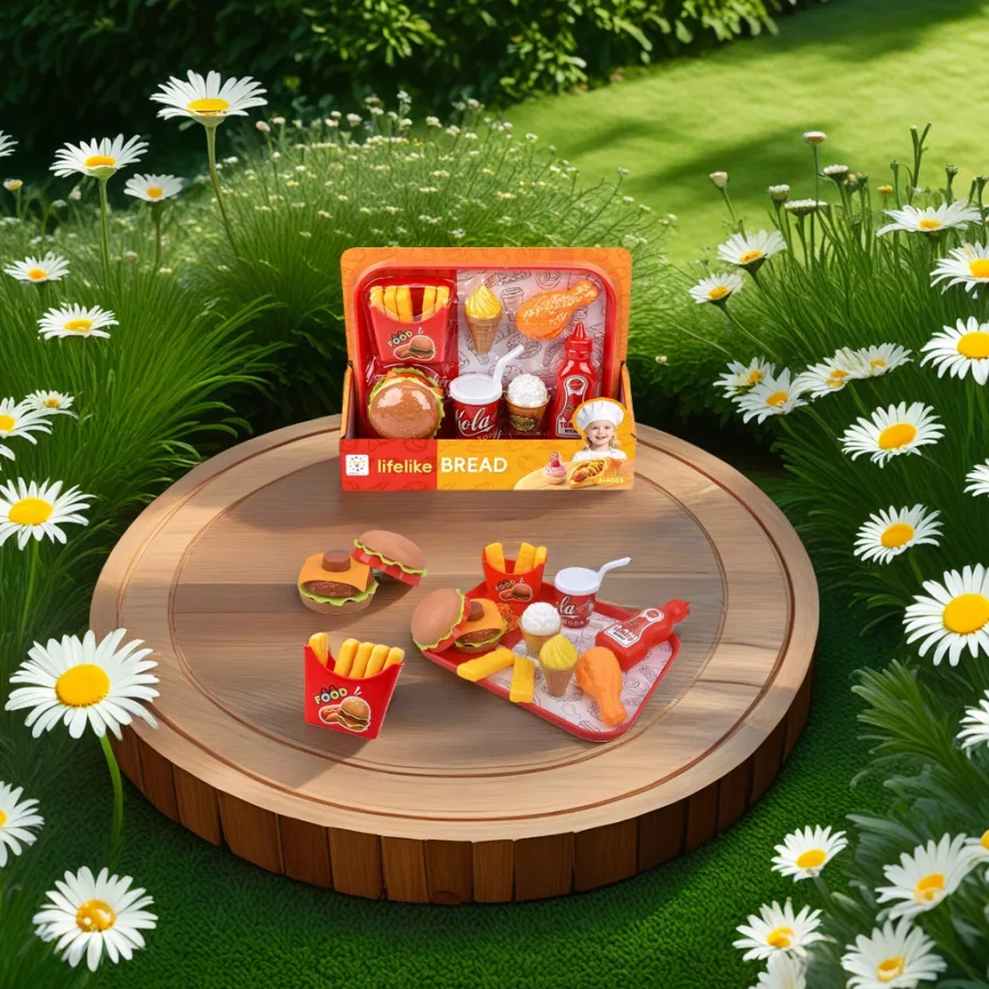 Игровой набор детской еды фастфуд оптом из Китая — фотография 2