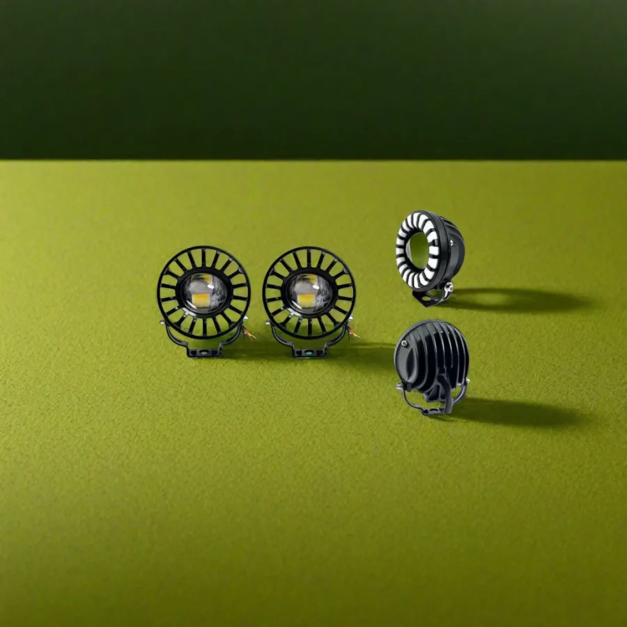 LED-фара авто RGB с подсветкой оптом из Китая — фотография 2