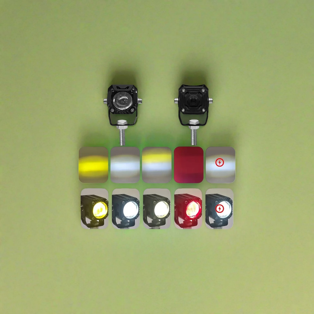 LED-фара для мотоцикла и электротранспорта оптом из Китая — фотография 5