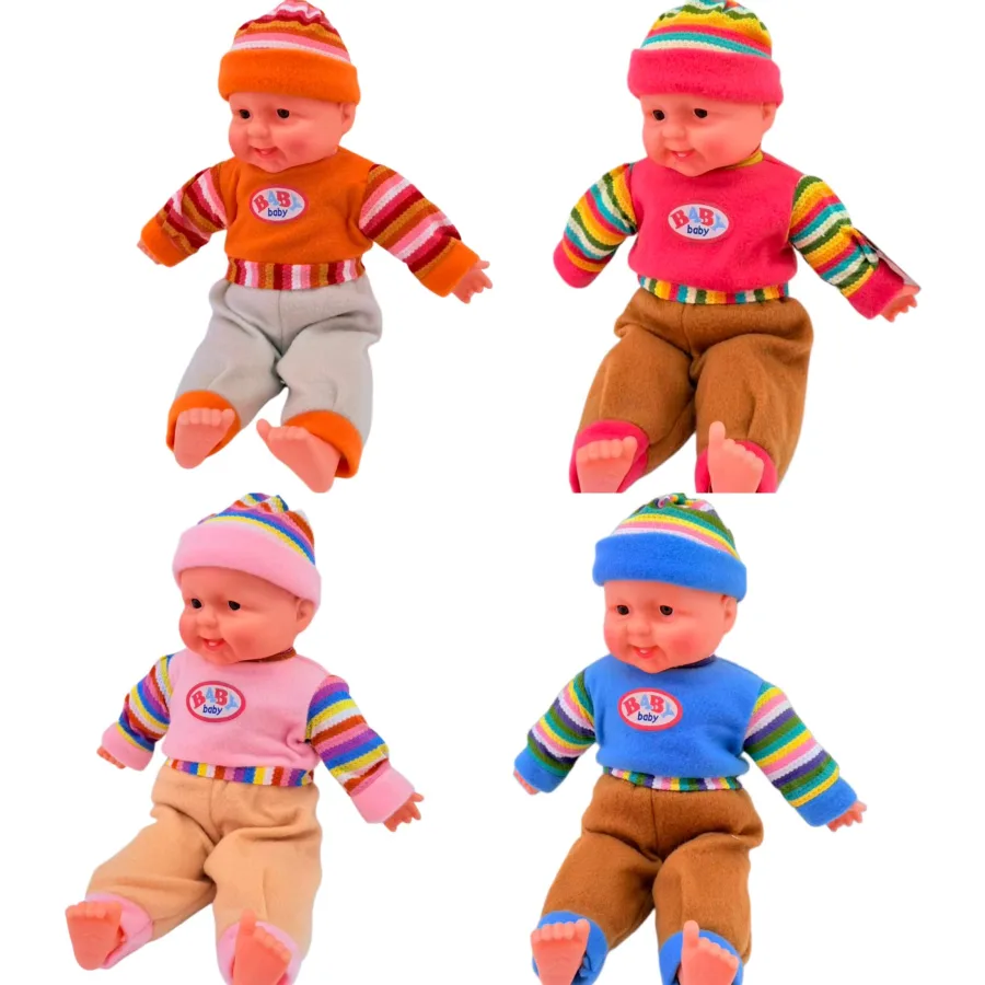 Мягкая игрушка «Смеющаяся кукла» оптом из Китая — фотография 2