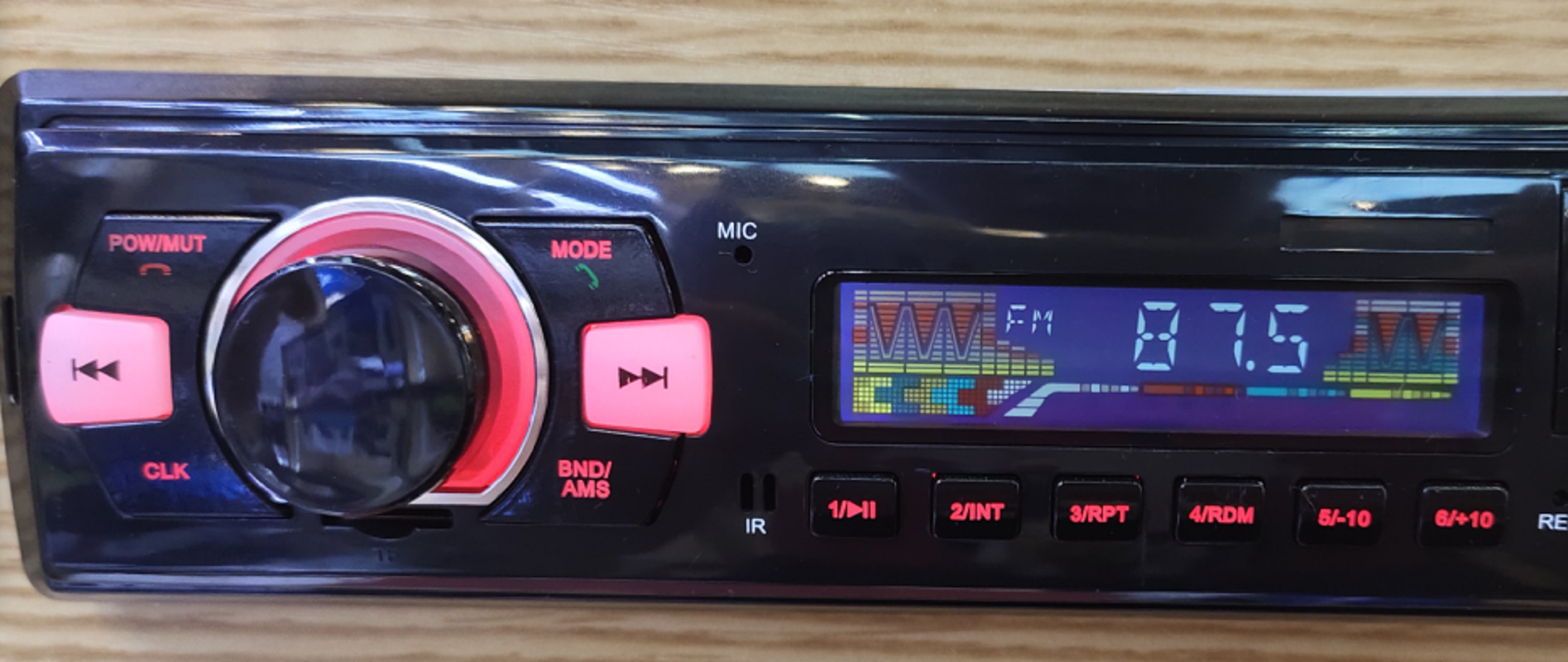 Автомагнитола MP3 съёмная с Bluetooth оптом из Китая — фотография 4