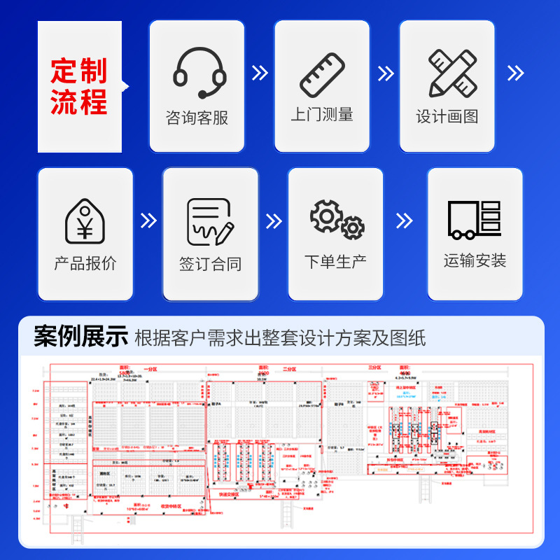 Платформа мезонинная складская двухъярусная оптом из Китая — фотография 5