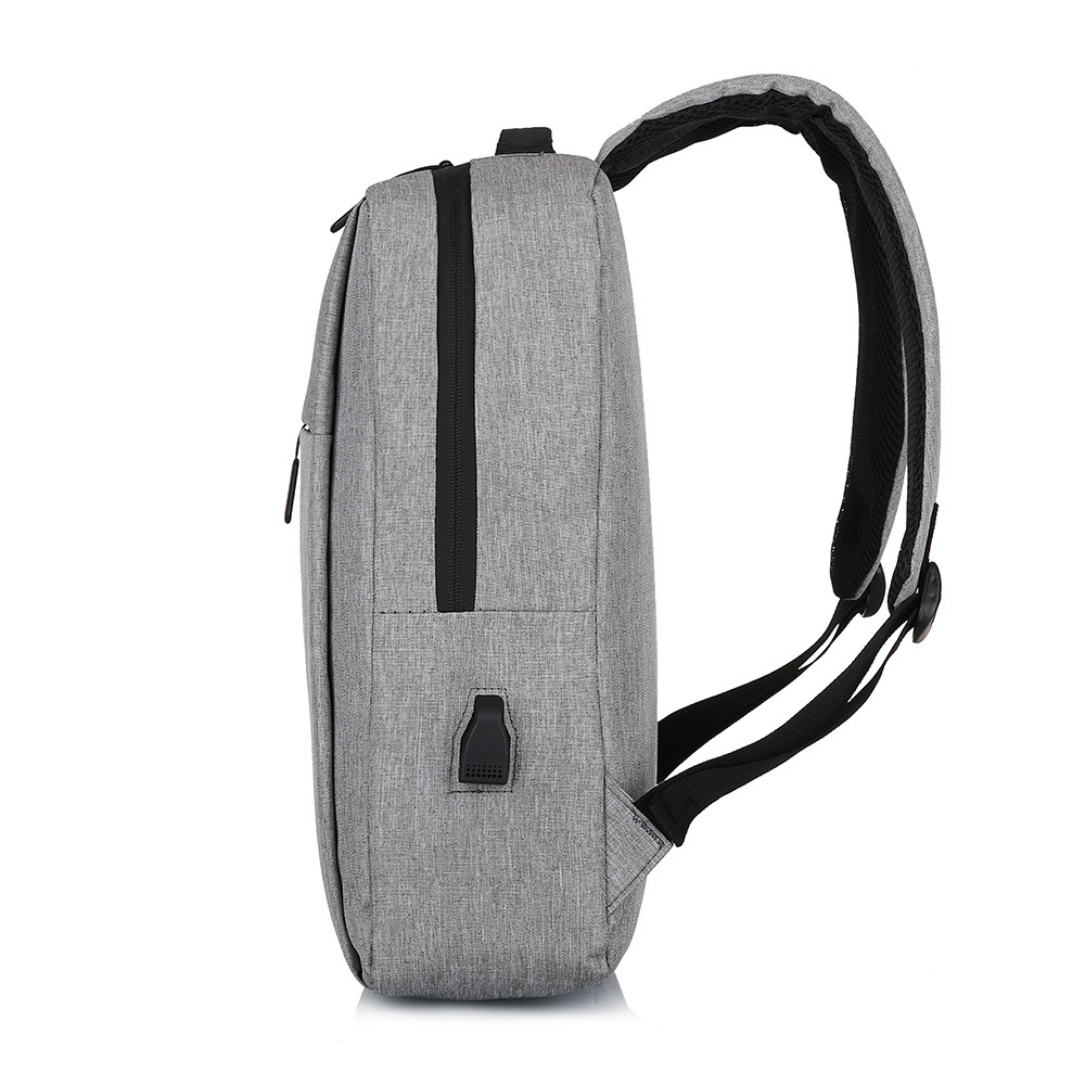 Рюкзак деловой для ноутбука с нанесением логотипа оптом из Китая — фотография 4