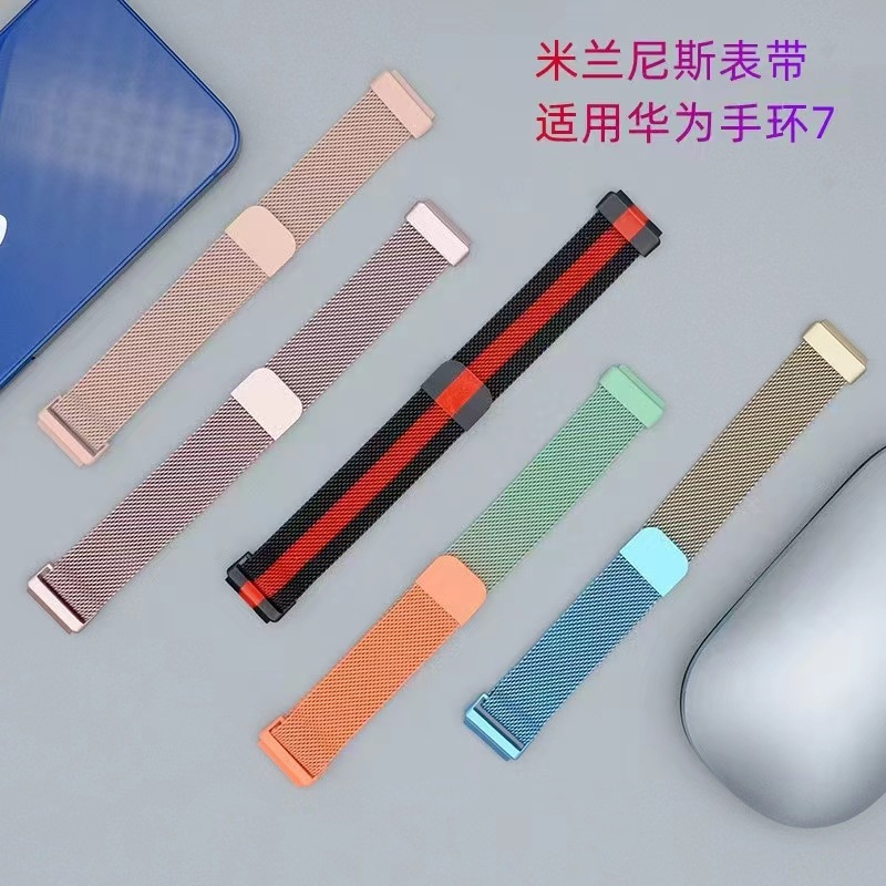 Ремешок миланский для Huawei Band 7 оптом из Китая — фотография 2