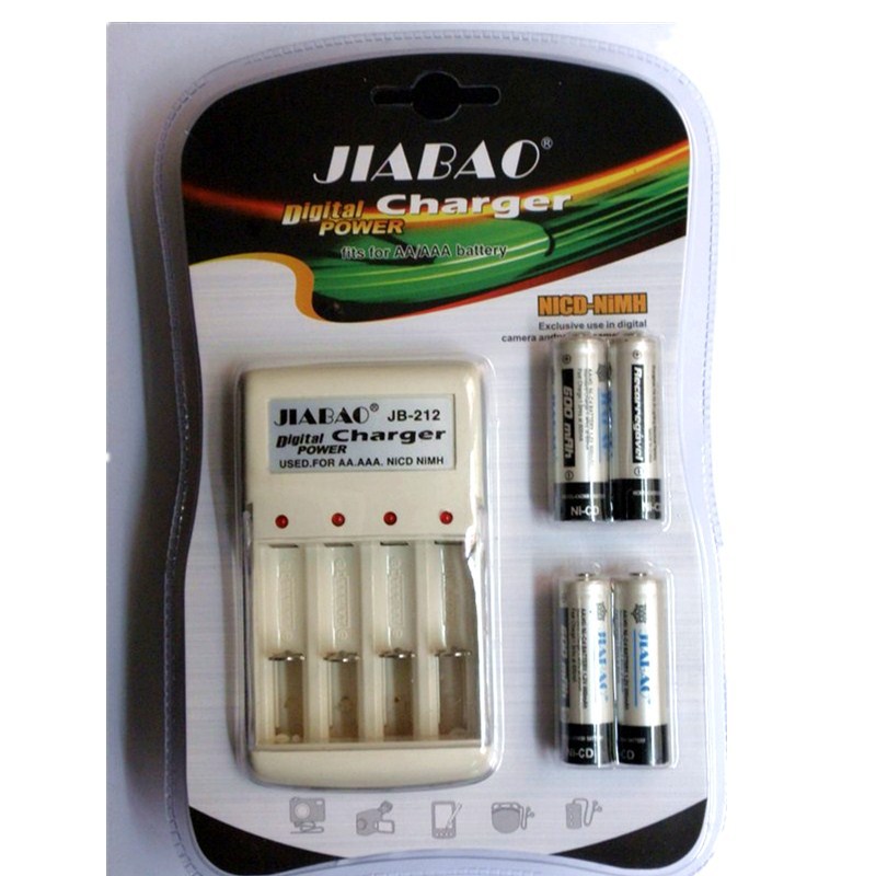 Зарядное устройство JIABAO JB-006 для Ni-MH и Ni-Cd оптом из Китая — фотография 3