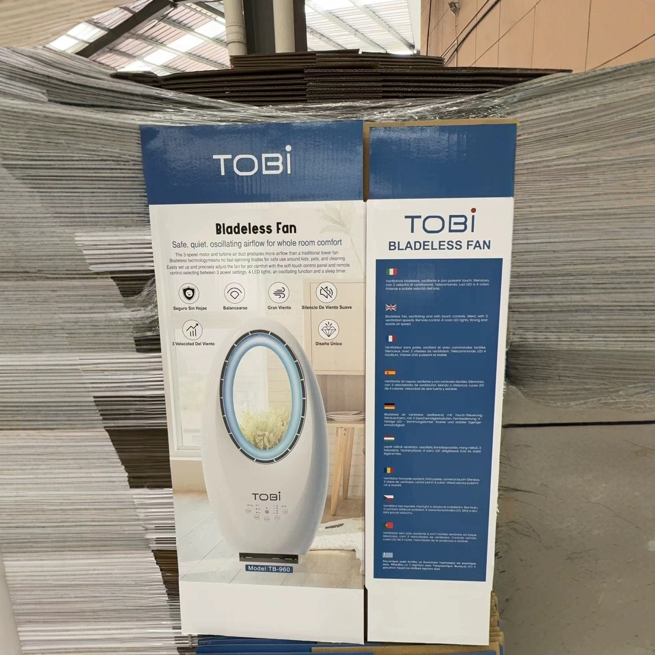 Безлопастной вентилятор Tobi TB960 оптом из Китая — фотография 5