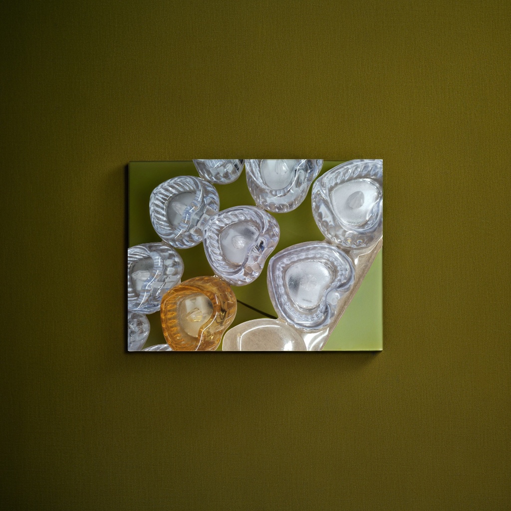 Конфетница стеклянная в форме сердца оптом из Китая — фотография 4