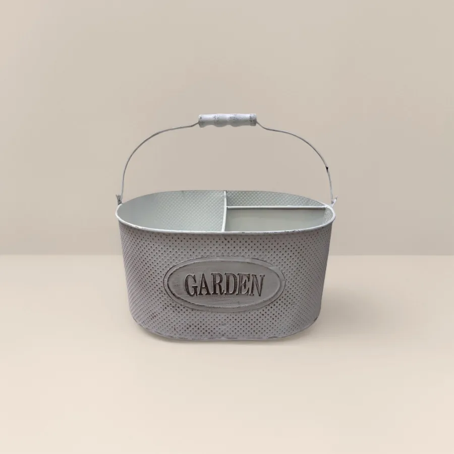 Корзина для цветов металлическая GARDEN оптом из Китая — фотография 2