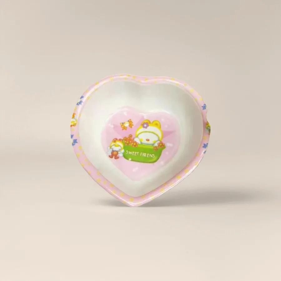 Миска детская «Сердце» SWEET FRIENDS оптом из Китая — фотография 2