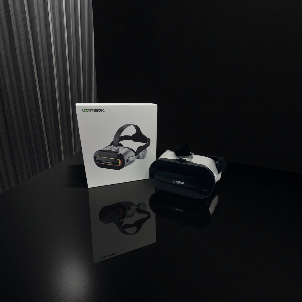 VR-очки белые с двумя экранами оптом из Китая — фотография 3