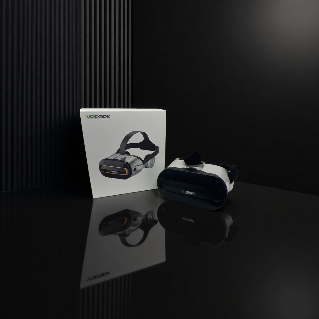 VR-очки белые с двумя экранами оптом из Китая — фотография 4