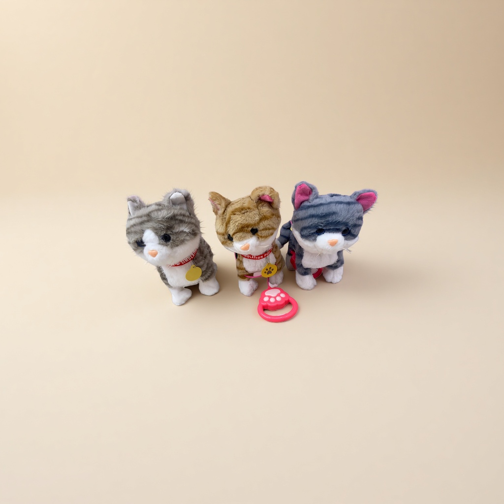 Игрушка мягкая «Кошка» плюшевая оптом из Китая — фотография 5