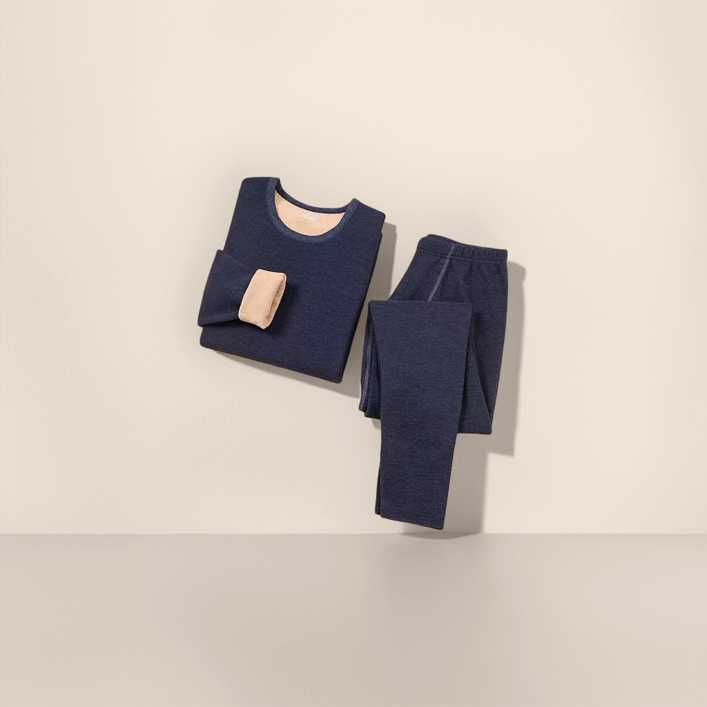 Костюм домашний женский тёмно-синий оптом из Китая — фотография 4