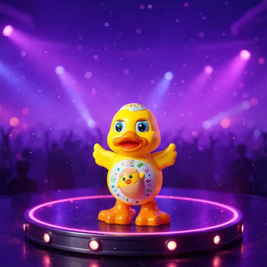 Интерактивная игрушка «Танцующий утёнок» оптом из Китая — фотография 2