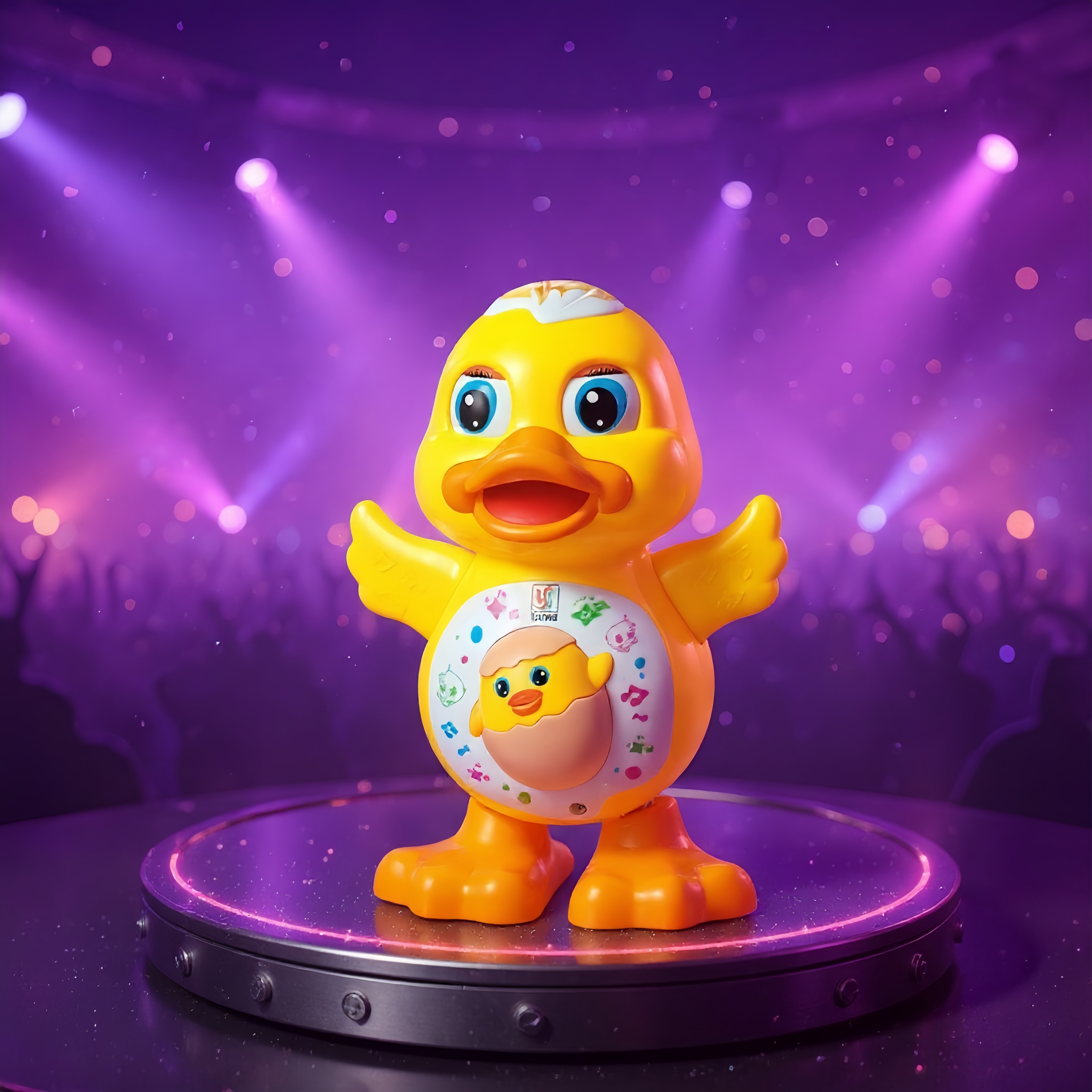 Интерактивная игрушка «Танцующий утёнок» оптом из Китая — фотография 3