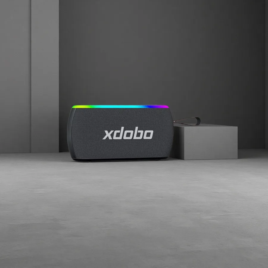 Портативная колонка xdobo с радужной подсветкой оптом из Китая — фотография 2