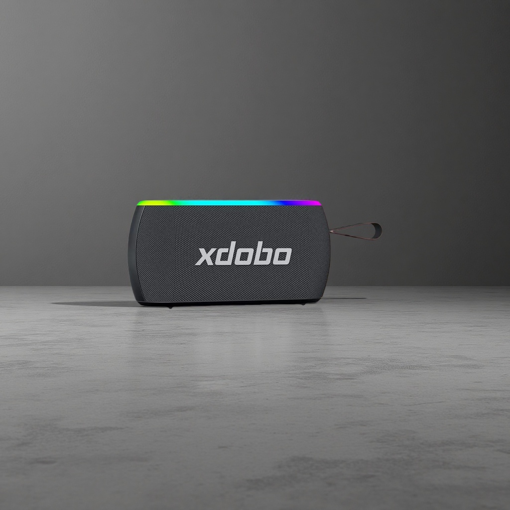Портативная колонка xdobo с радужной подсветкой оптом из Китая — фотография 3