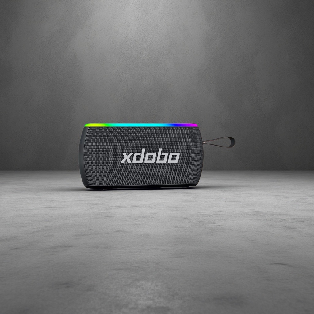 Портативная колонка xdobo с радужной подсветкой оптом из Китая — фотография 5