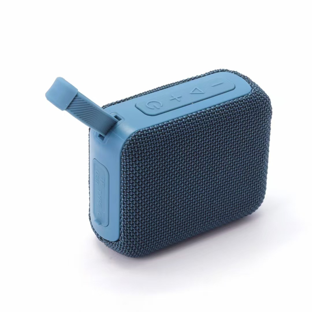 Bluetooth-колонка портативная, тёмно-синяя оптом из Китая — фотография 2