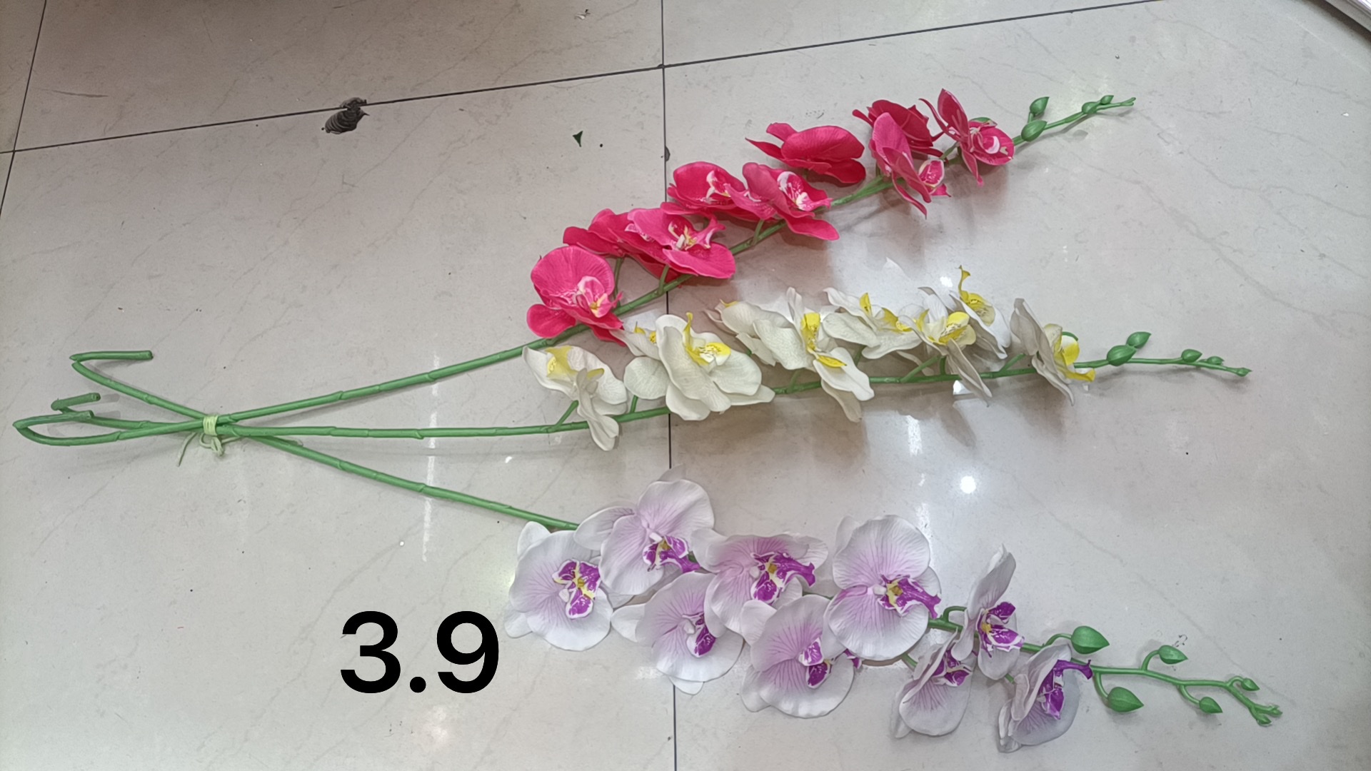 Искусственные ветки хризантем для композиций оптом из Китая — фотография 2