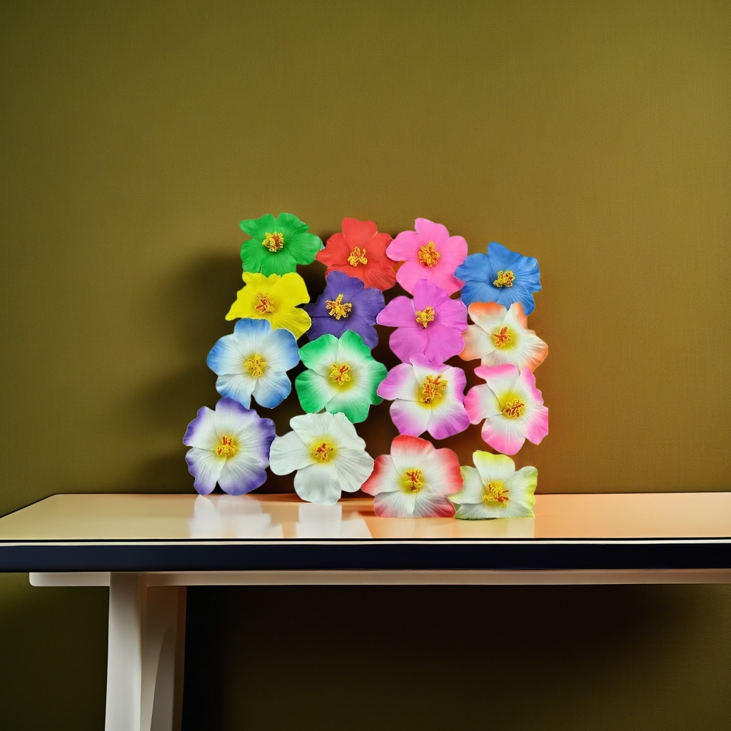 Искусственные цветы для букетов, набор DIY оптом из Китая — фотография 3