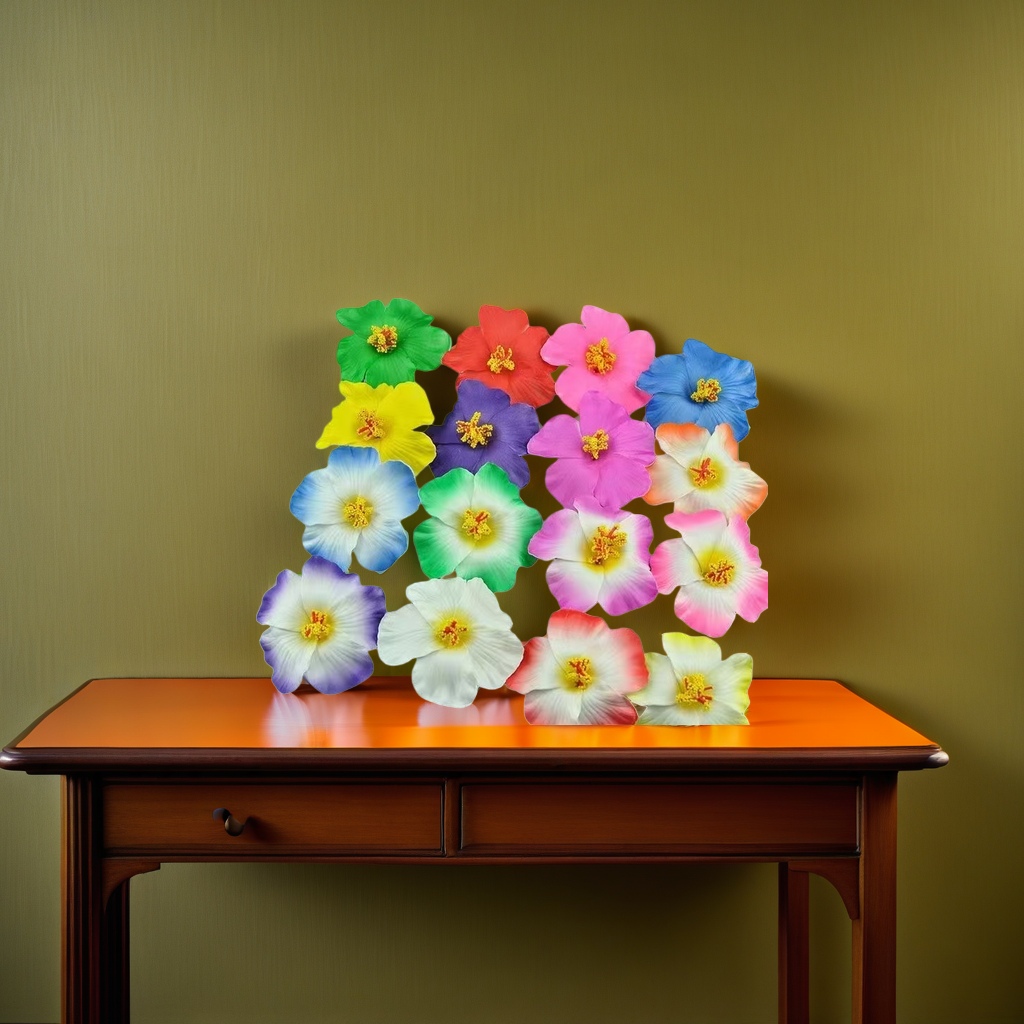 Искусственные цветы для букетов, набор DIY оптом из Китая — фотография 5