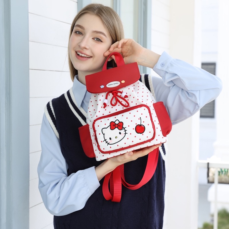 Рюкзак-мешок Hello Kitty оптом из Китая — фотография 3