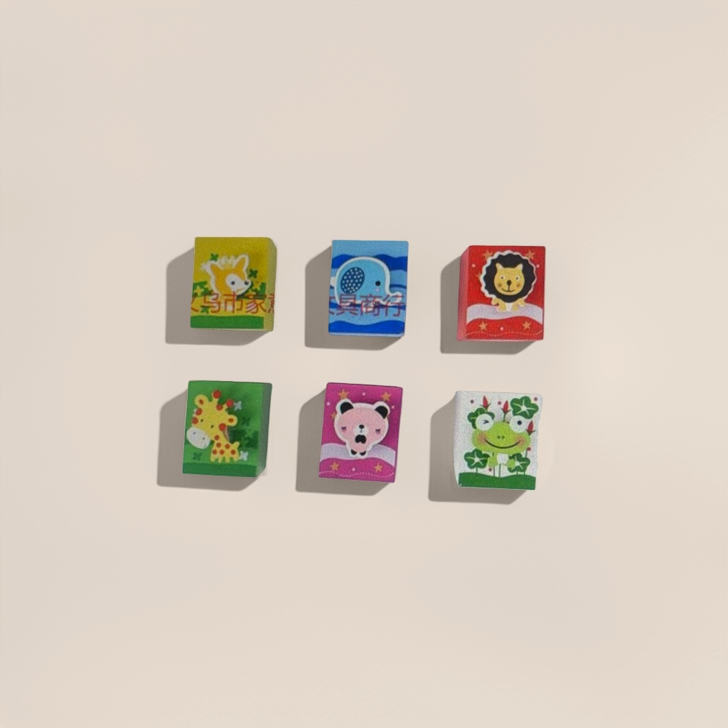 Ластик фигурный с рисунками животных оптом из Китая — фотография 4