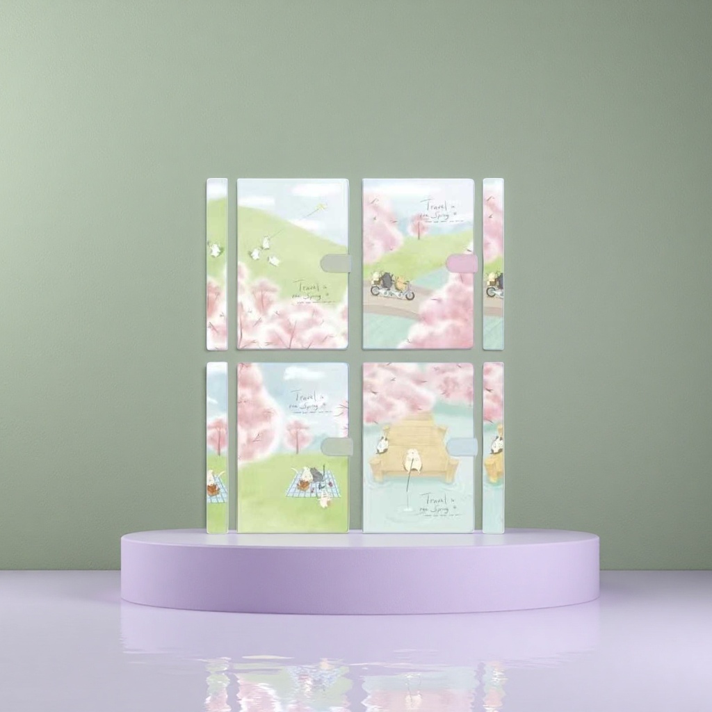 Блокнот «Сакура» на магните оптом из Китая — фотография 4