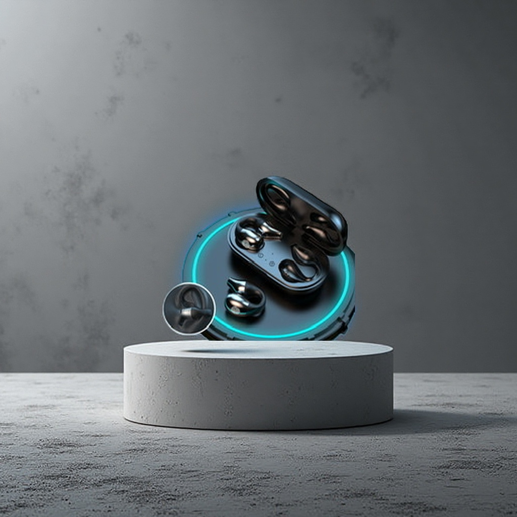 Наушники TWS чёрные Bluetooth 5.3 оптом из Китая — фотография 4
