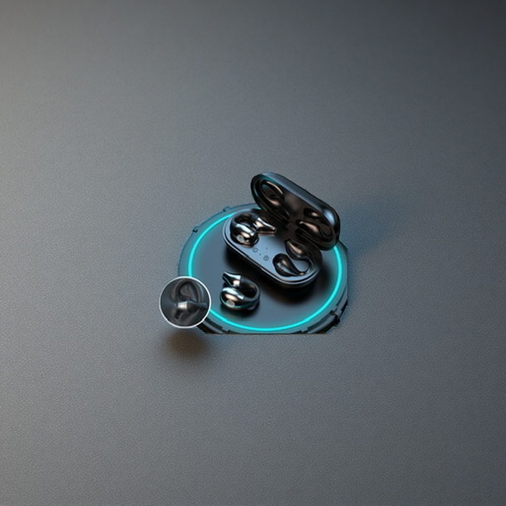 Наушники TWS чёрные Bluetooth 5.3 оптом из Китая — фотография 5
